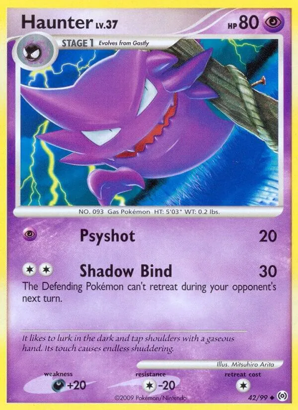 Haunter card front