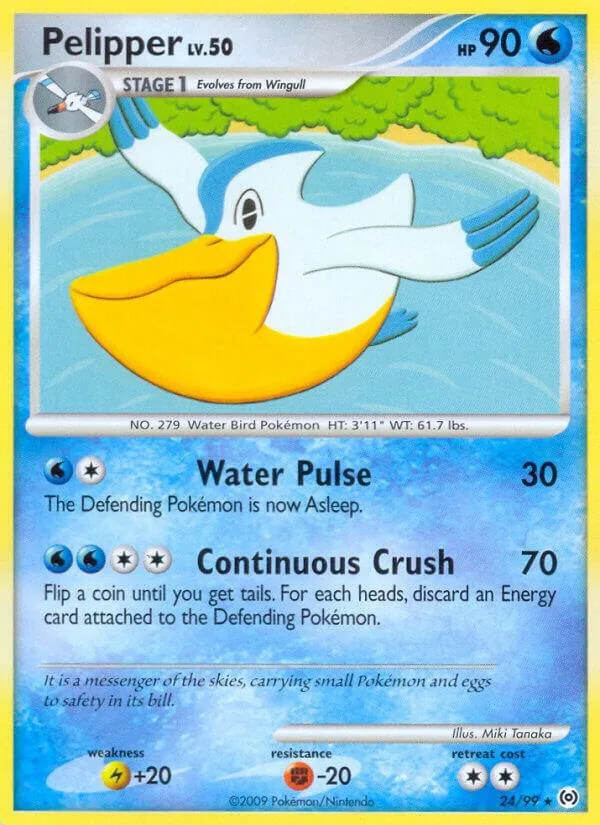Pelipper card front