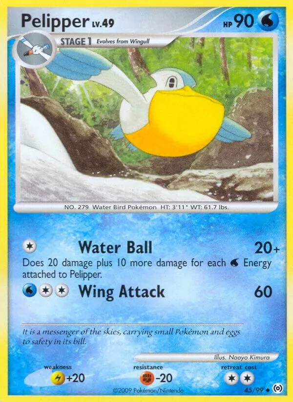Pelipper card front