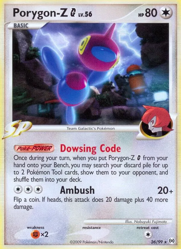Porygon-Z G card front