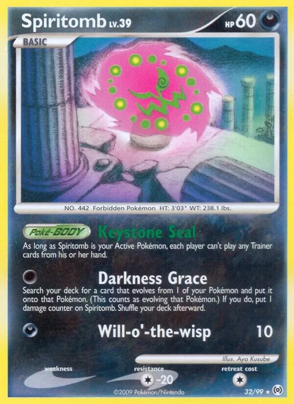 Spiritomb card front