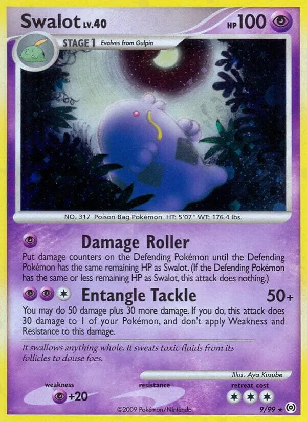 Swalot card front