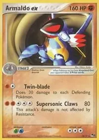 Armaldo ex (Non-Holo) card front