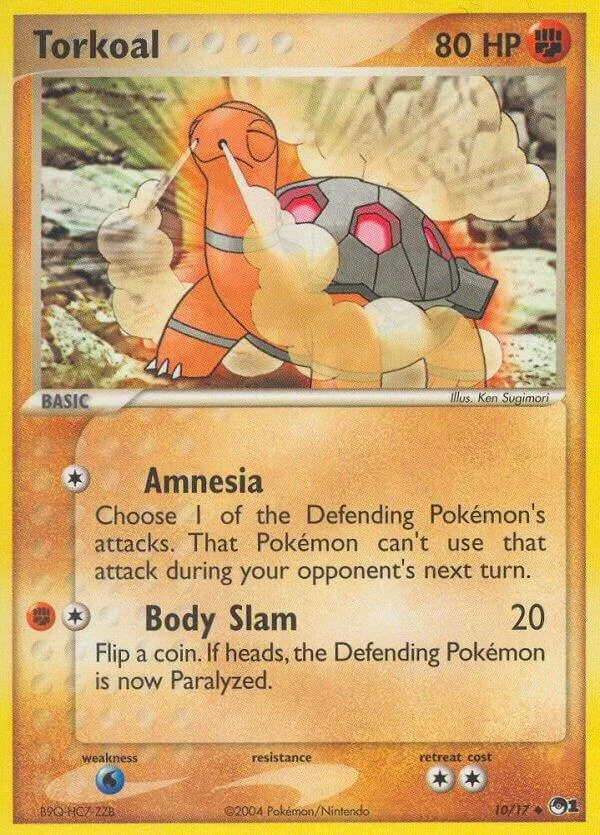 Torkoal card front