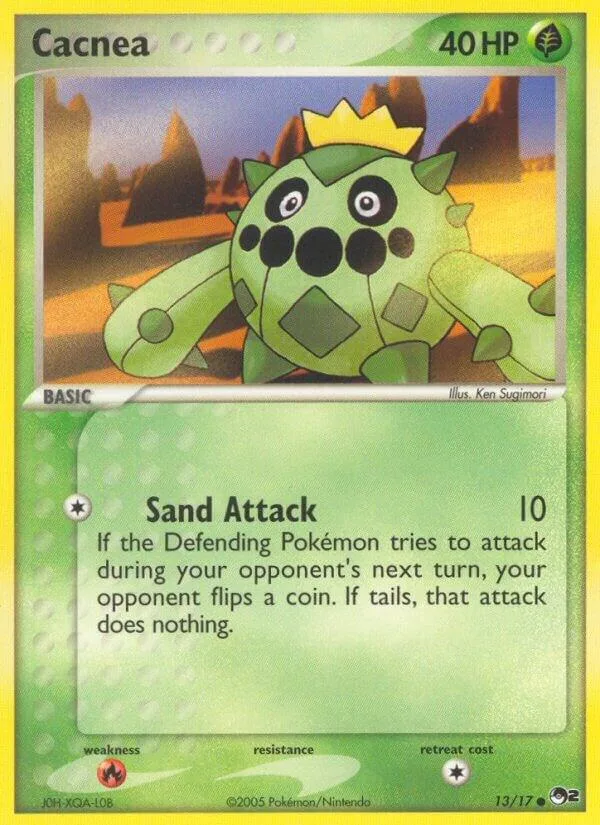 Cacnea card front