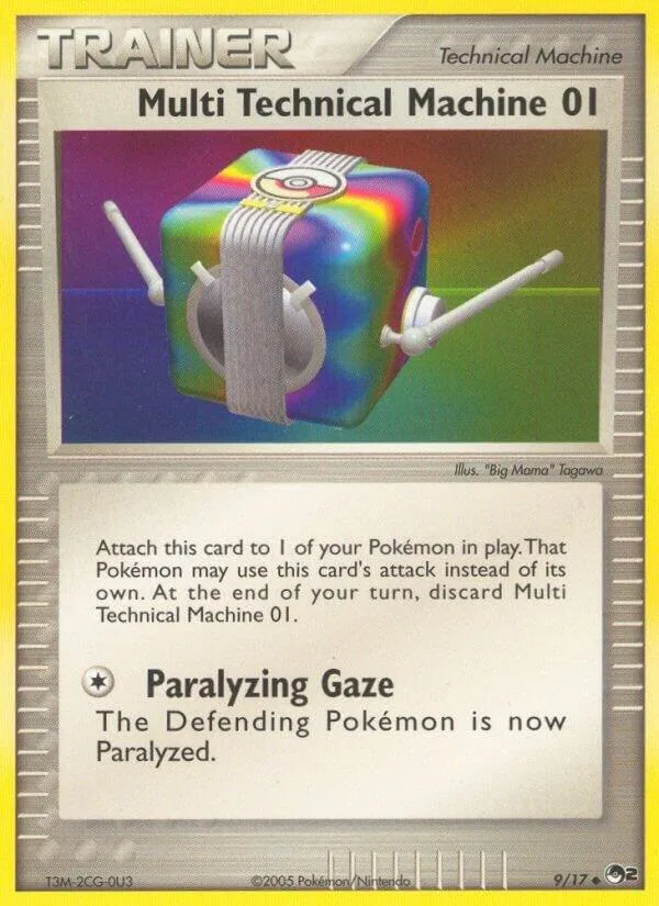 Multi Technical Machine 01 card front