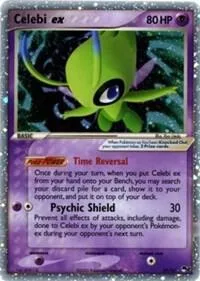 Celebi ex (Holo) card front