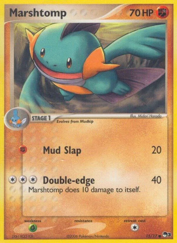 Marshtomp card front