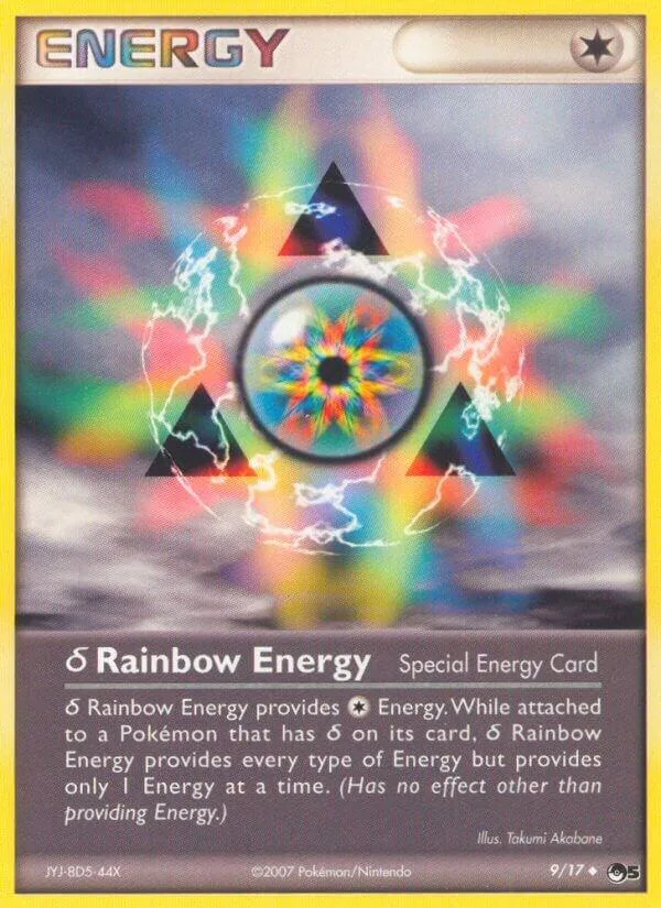 Delta Rainbow Energy card front