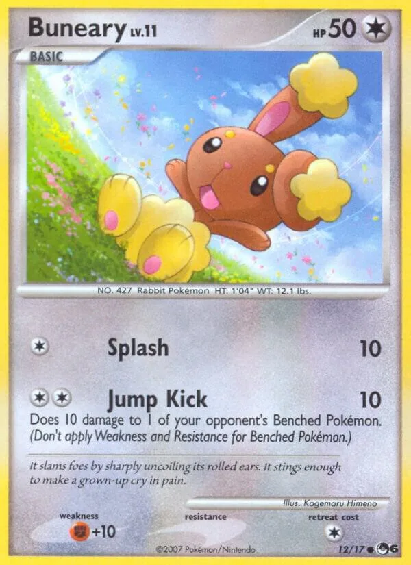 Buneary card front