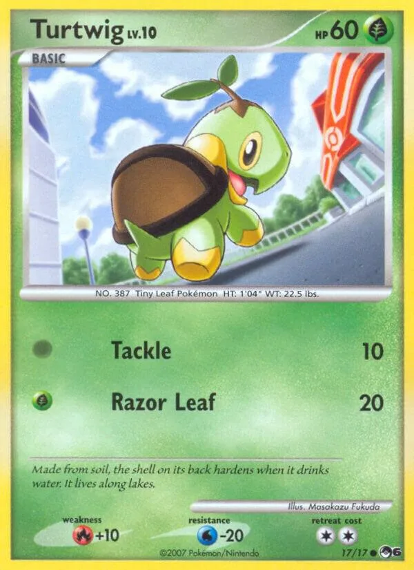 Turtwig card front