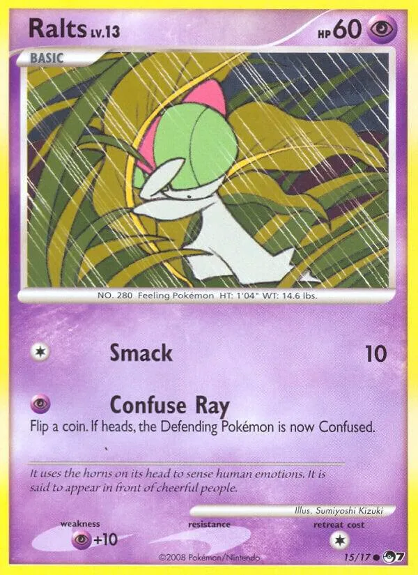 Ralts card front