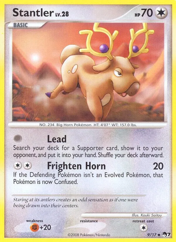Stantler card front
