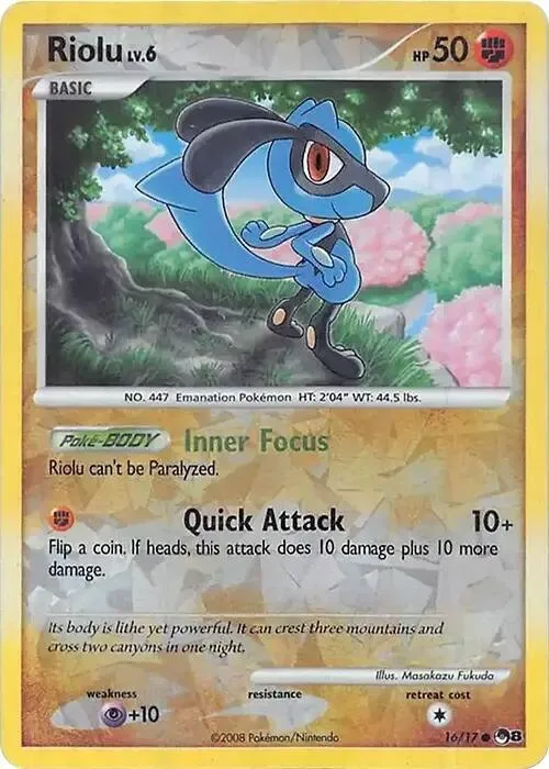 Riolu (Cracked Ice Holo) thumbnail