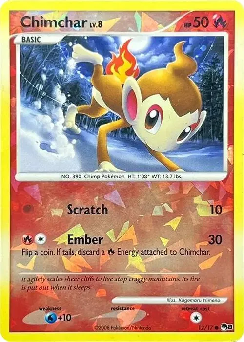Chimchar (Cracked Ice Holo) thumbnail