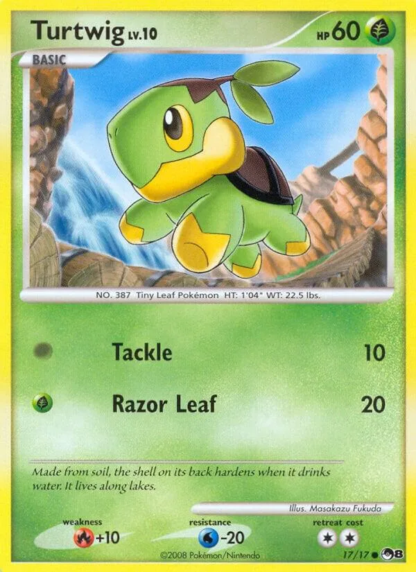 Turtwig card front
