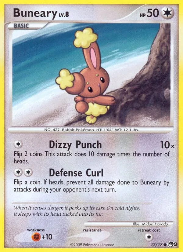 Buneary card front