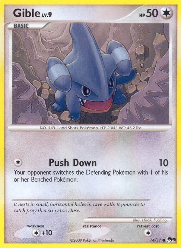 Gible card front
