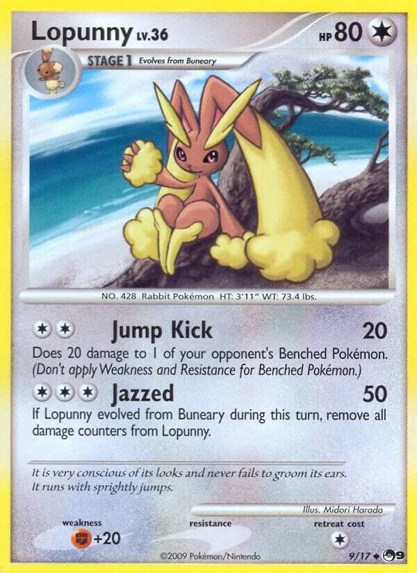 Lopunny card front