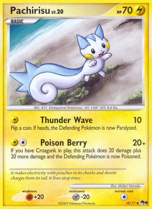 Pachirisu card front