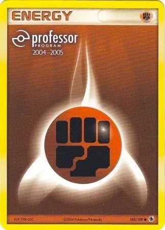 Fighting Energy (2004-2005) card front