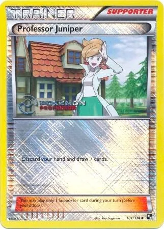 Professor Juniper (2013) card front