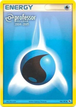 Water Energy (2004-2005) card front