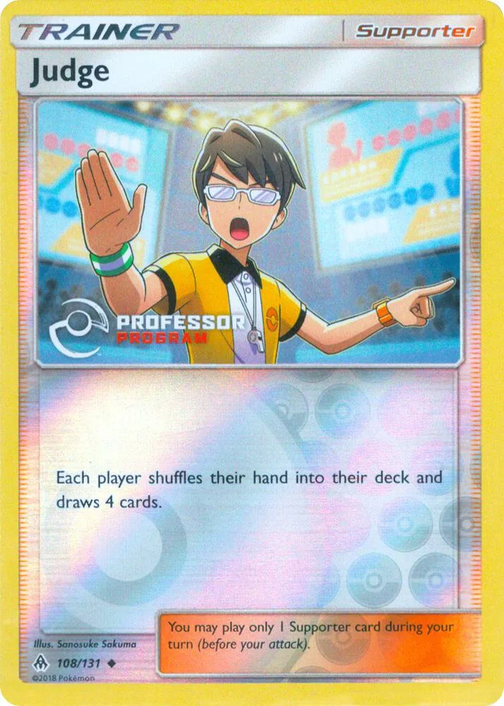 Judge (2019) card front
