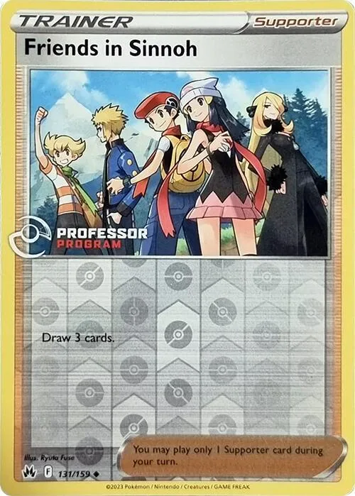 Friends in Sinnoh (2023) card front
