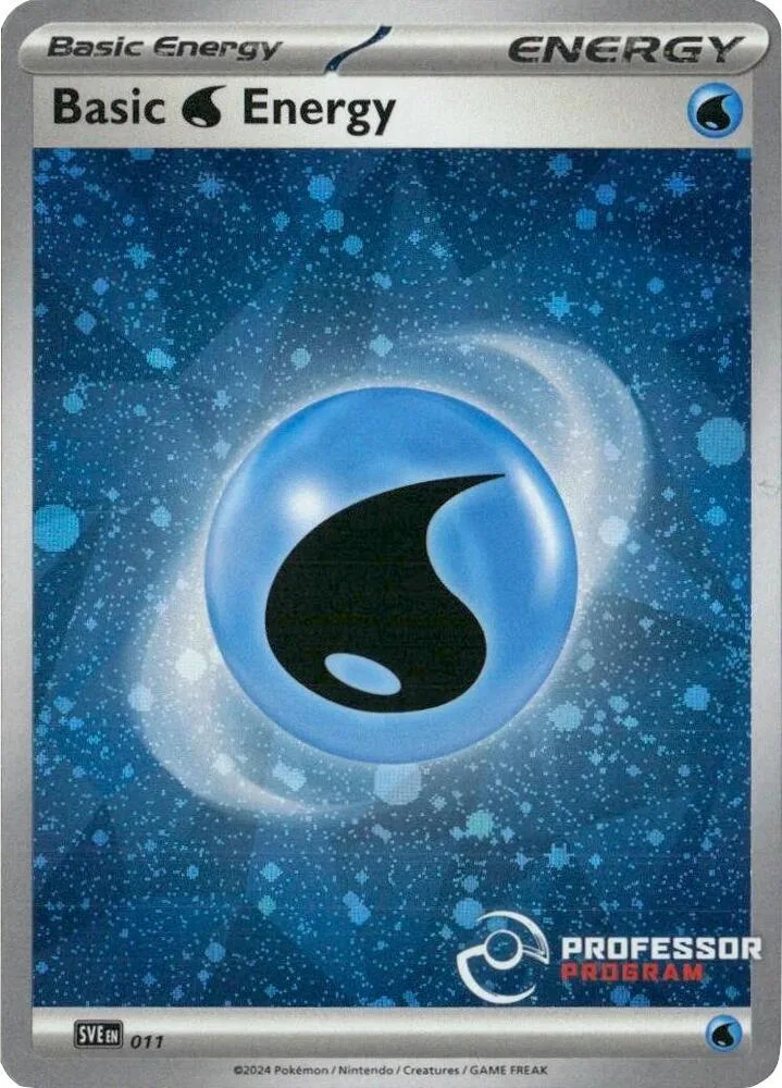 Water Energy (2024) card front