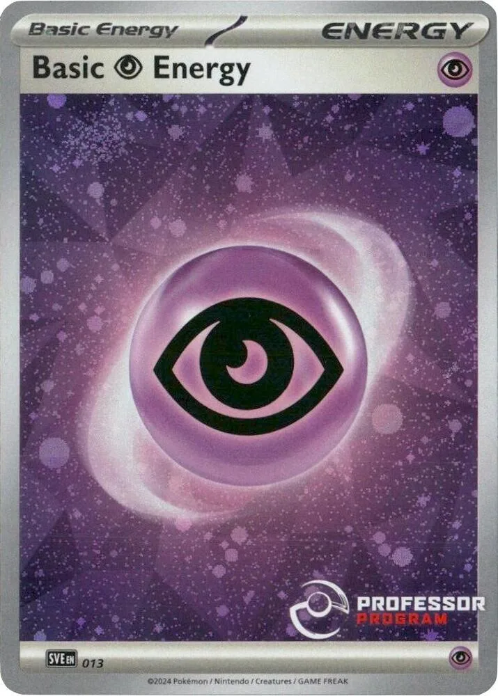 Psychic Energy (2024) card front