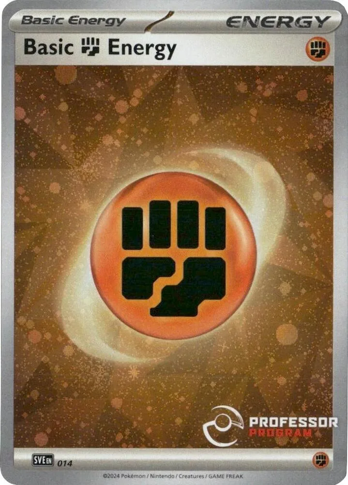 Fighting Energy (2024) card front