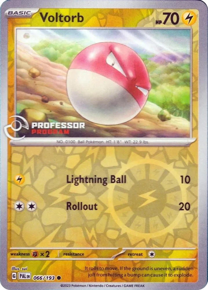 Voltorb card front