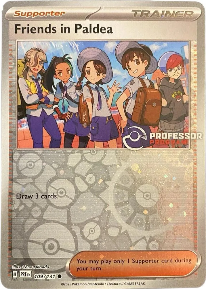 Friends in Paldea card front
