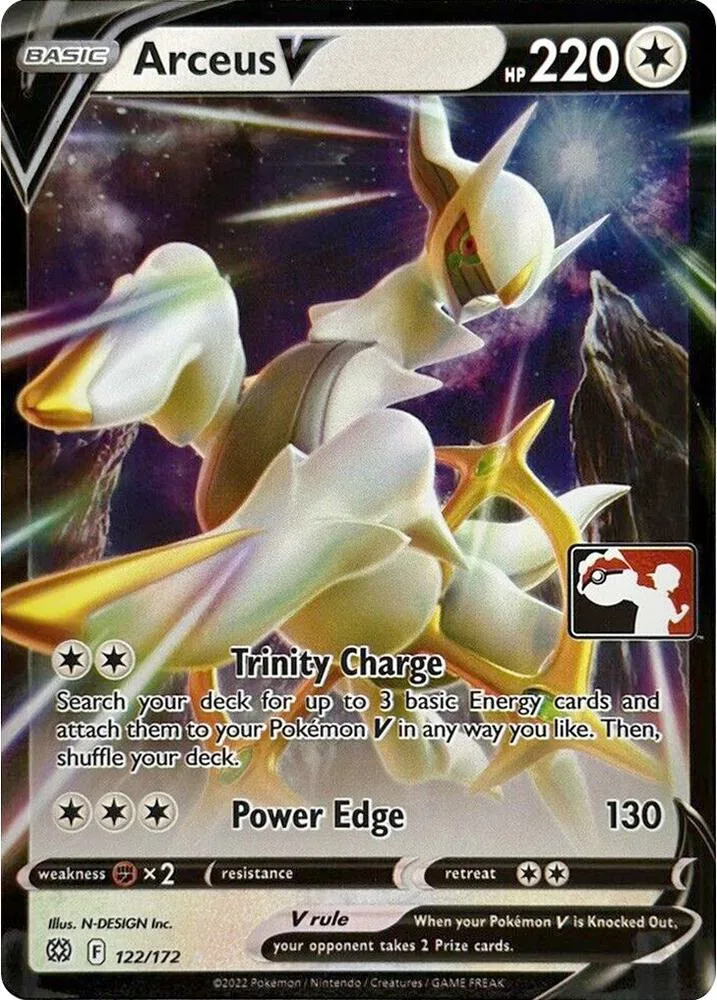 Arceus V card front