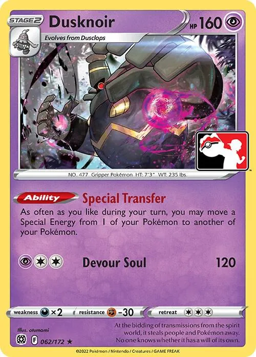 Dusknoir card front