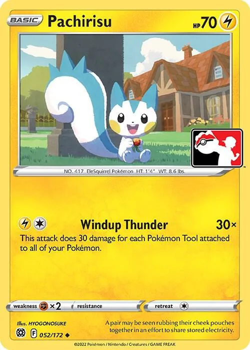 Pachirisu card front
