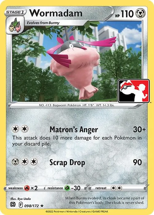 Wormadam card front