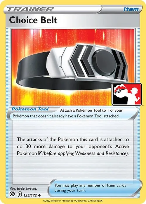 Choice Belt card front