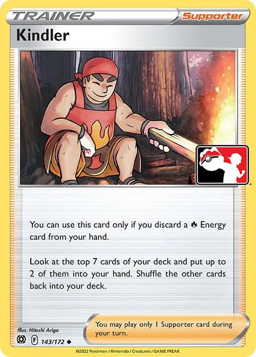 Kindler card front