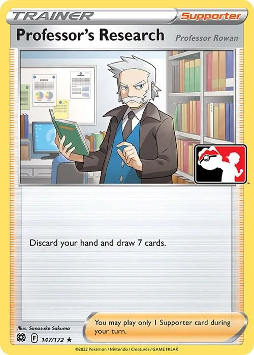 Professor's Research [Professor Rowan] card front