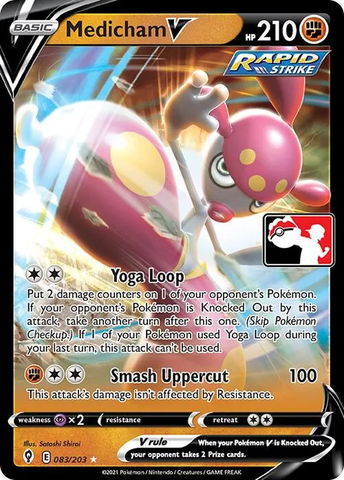 Medicham V card front
