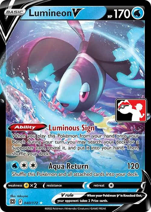 Lumineon V card front