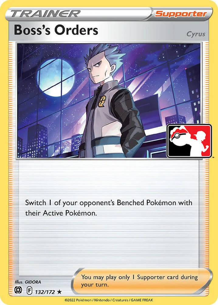 Boss's Orders [Cyrus] card front