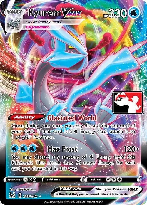 Kyurem VMAX card front