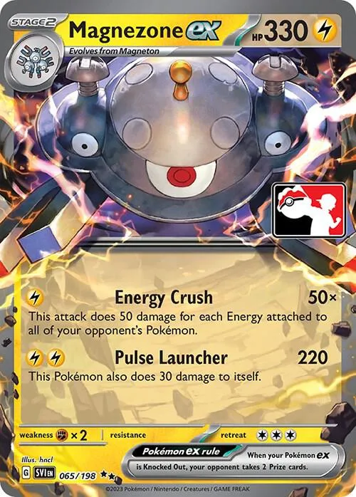 Magnezone ex card front