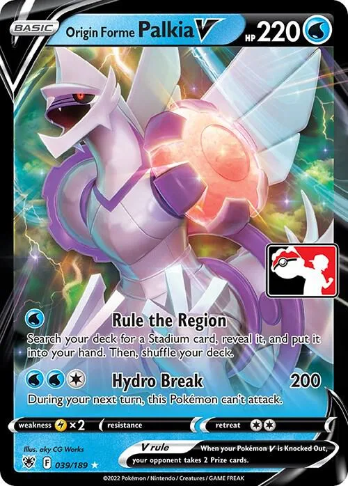 Origin Forme Palkia V card front