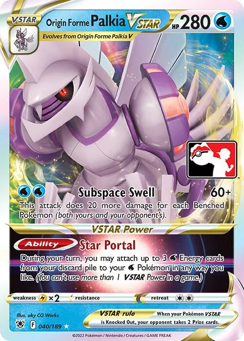 Origin Forme Palkia VSTAR card front