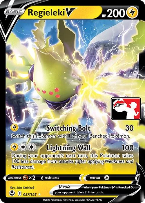 Regieleki V card front
