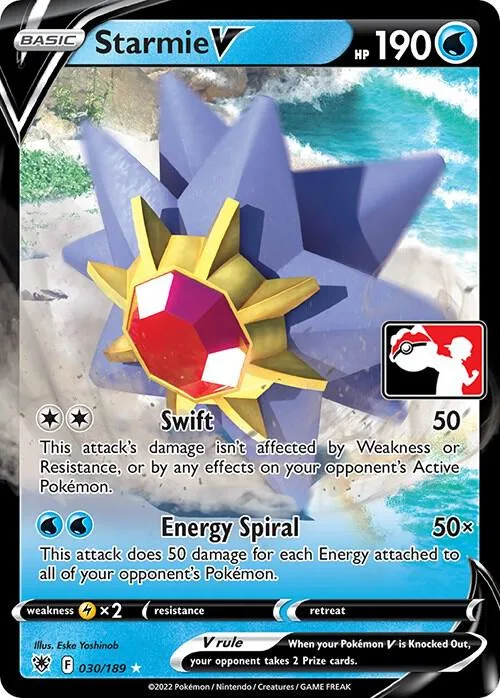 Starmie V card front